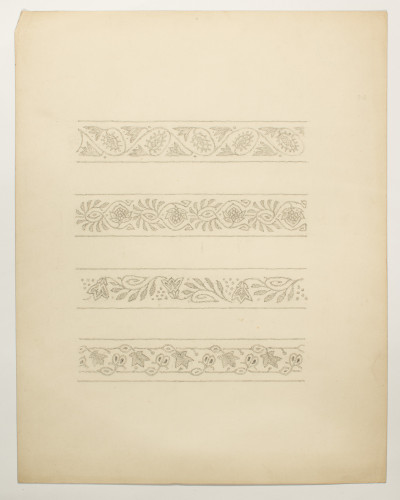 Designs for embroidered borders