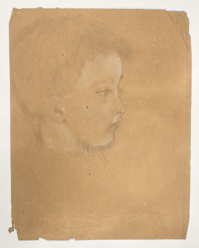 Study of a child's head