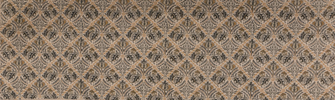 block printed textile in Indian Diaper pattern