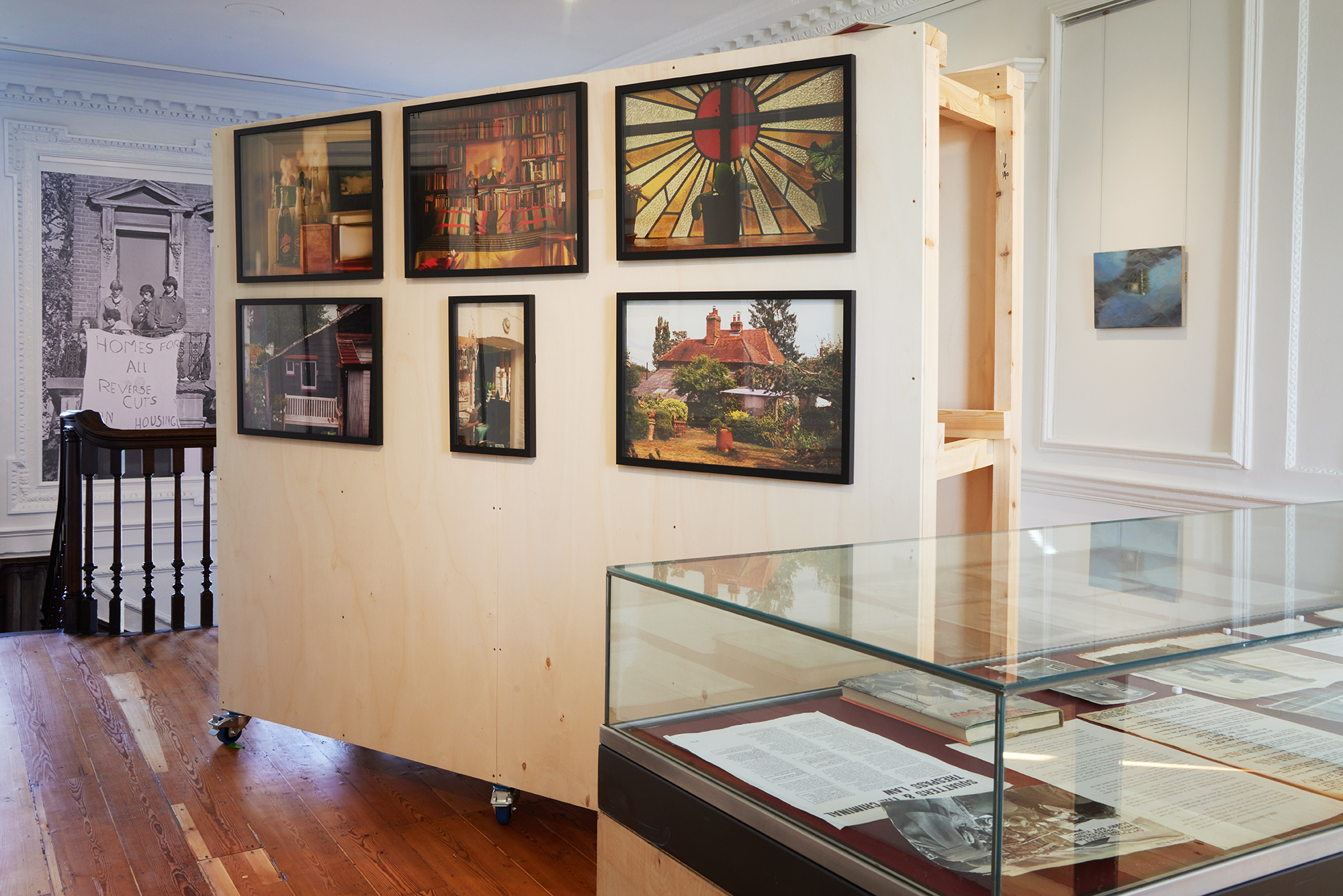 Install image of the exhibition Earthly Paradise